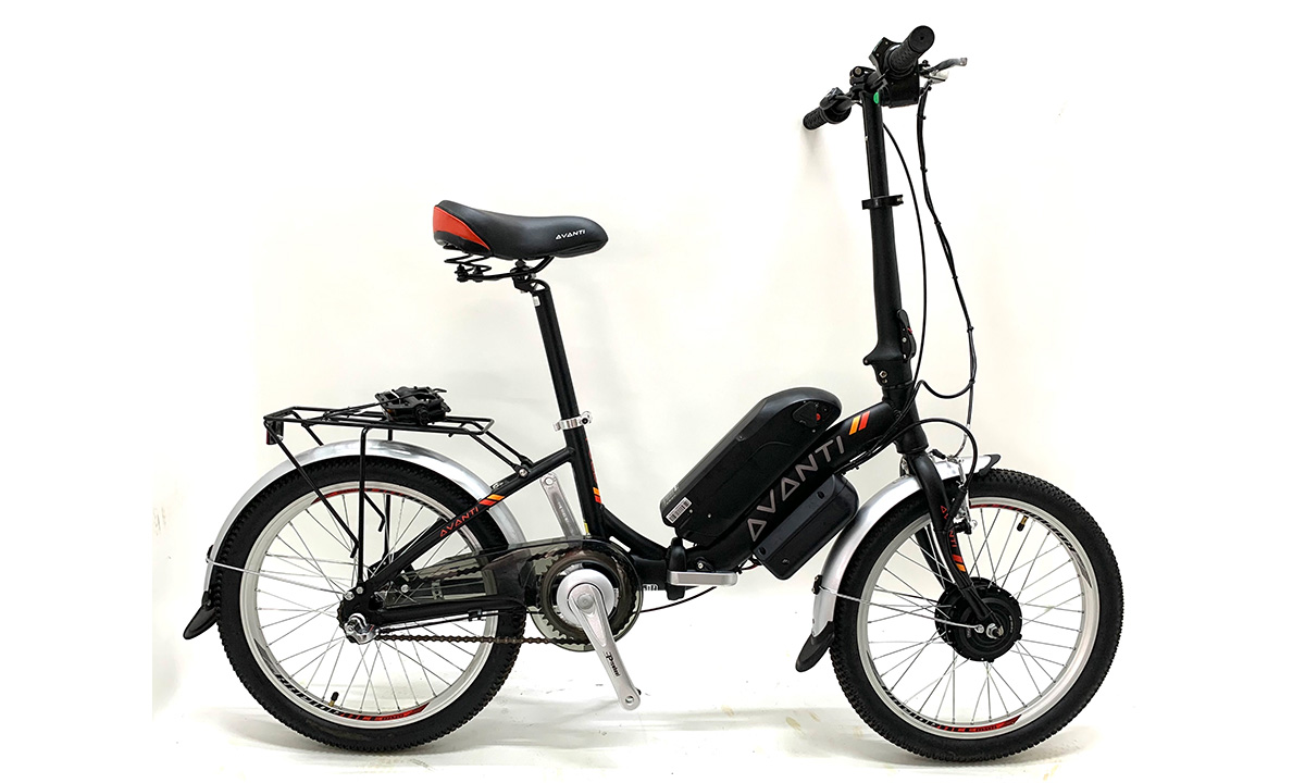 Фотографія Електровелосипед Avanti FOLD 24" 500W, 10Ah (2021) 2021 black